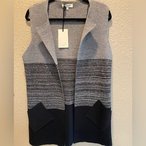 Cocogio Vest Robert , black and grey, brand new, never worn.